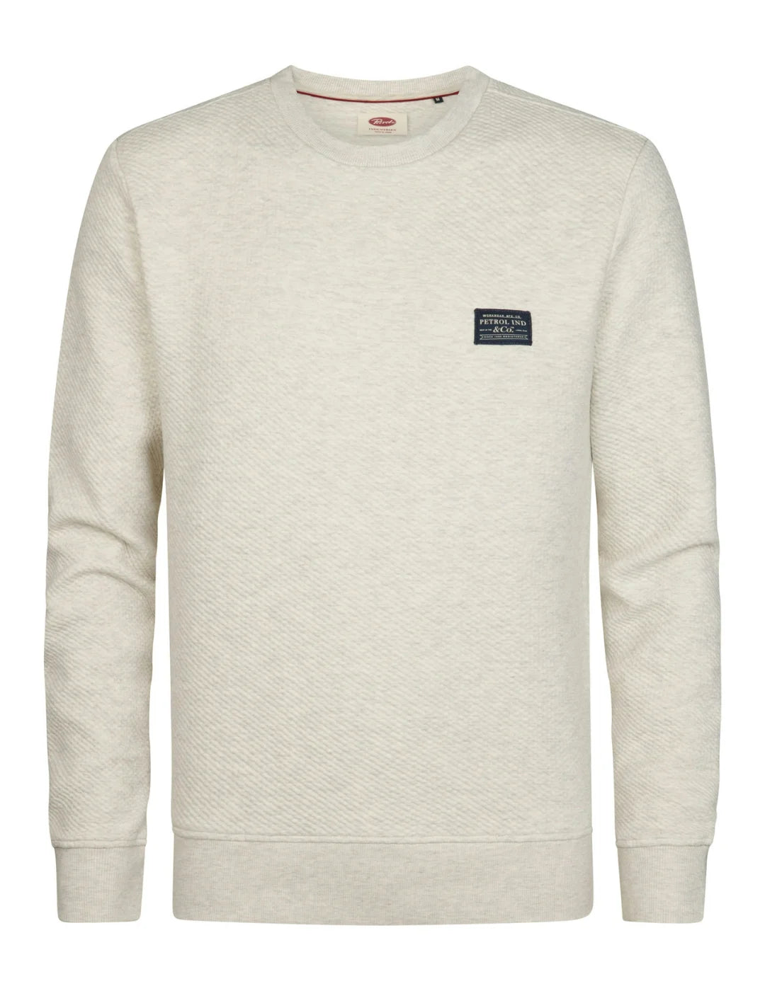 Sudadera Petrol Industries Ironwall Blanco | Bicos de Fío