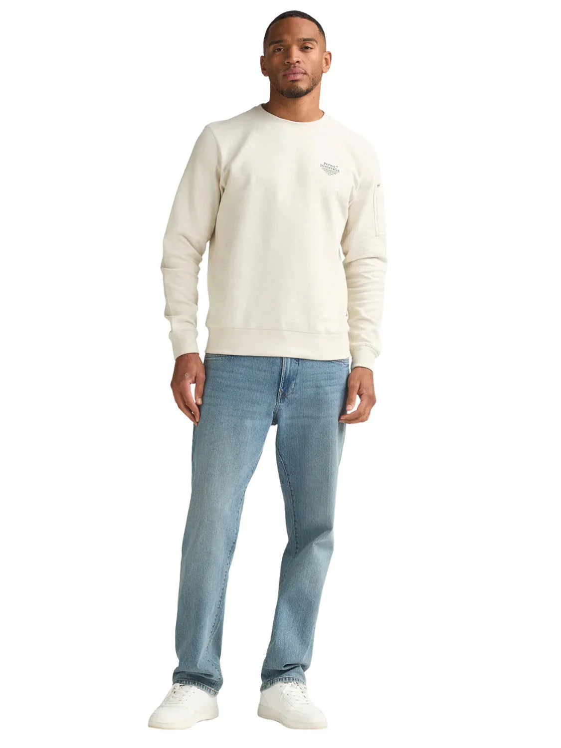 Sudadera Petrol Industries Furia Blanco | Bicos de Fío
