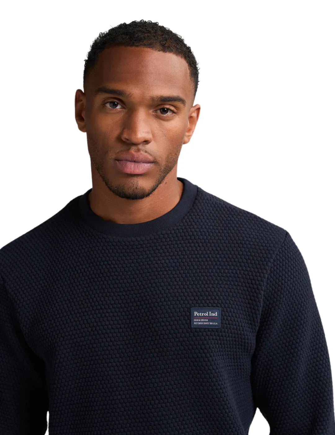 Sudadera Petrol Industries Gunniston Azul Marino | Bicos de Fío