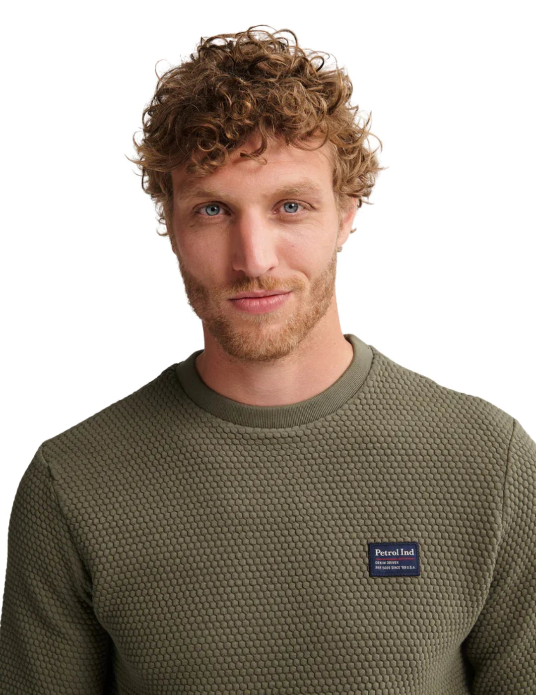 Sudadera Petrol Industries Gunniston Verde | Bicos de Fío