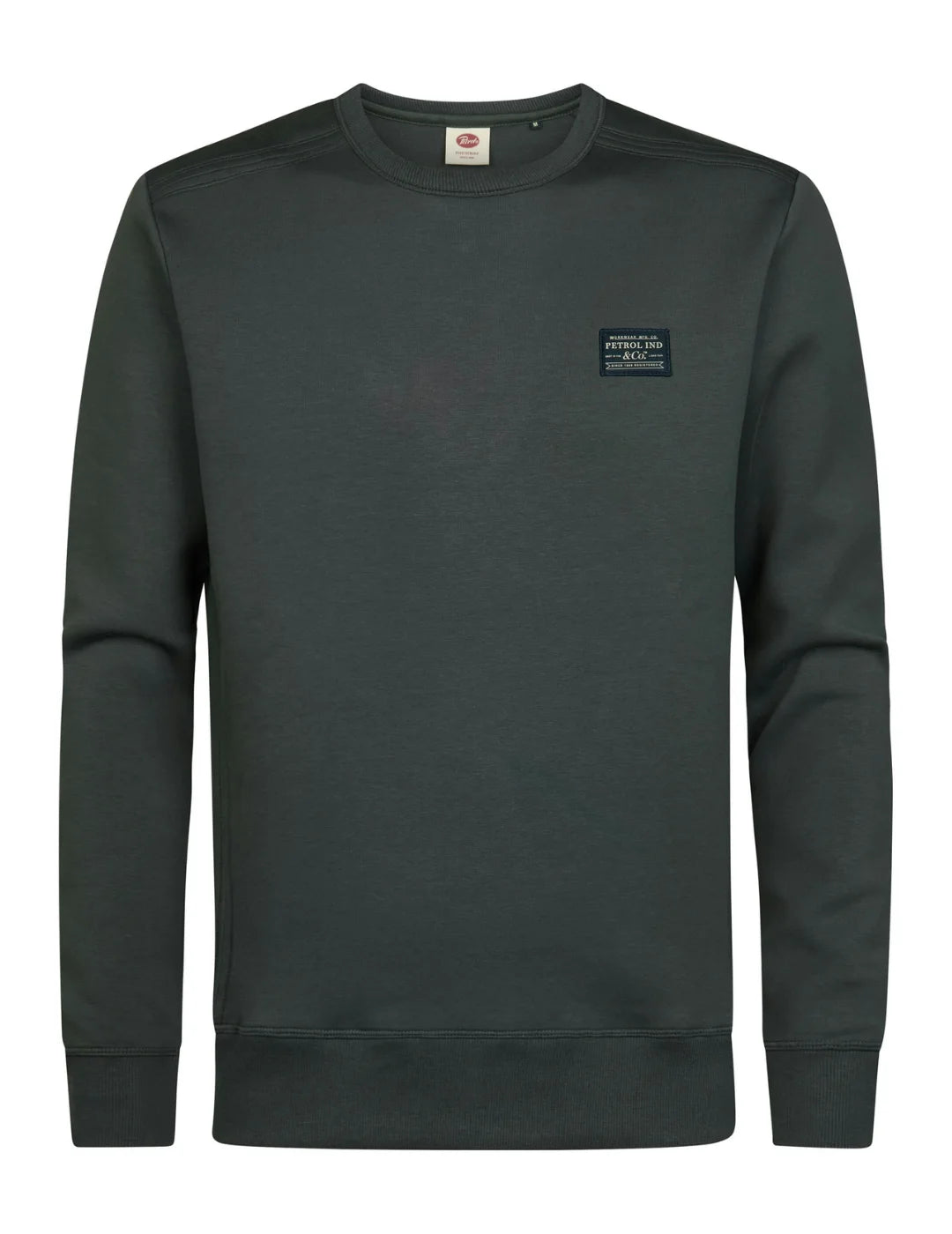 Sudadera Petrol Industries SWR349 Steel Green | Bicos de Fío