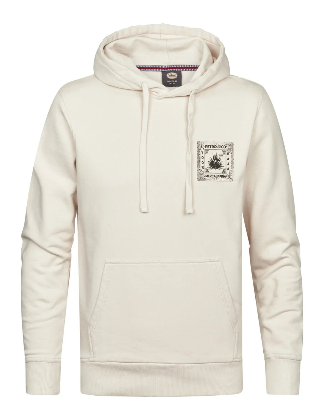 Sudadera Capucha Petrol Industries Mezcal Crudo | Bicos de Fío