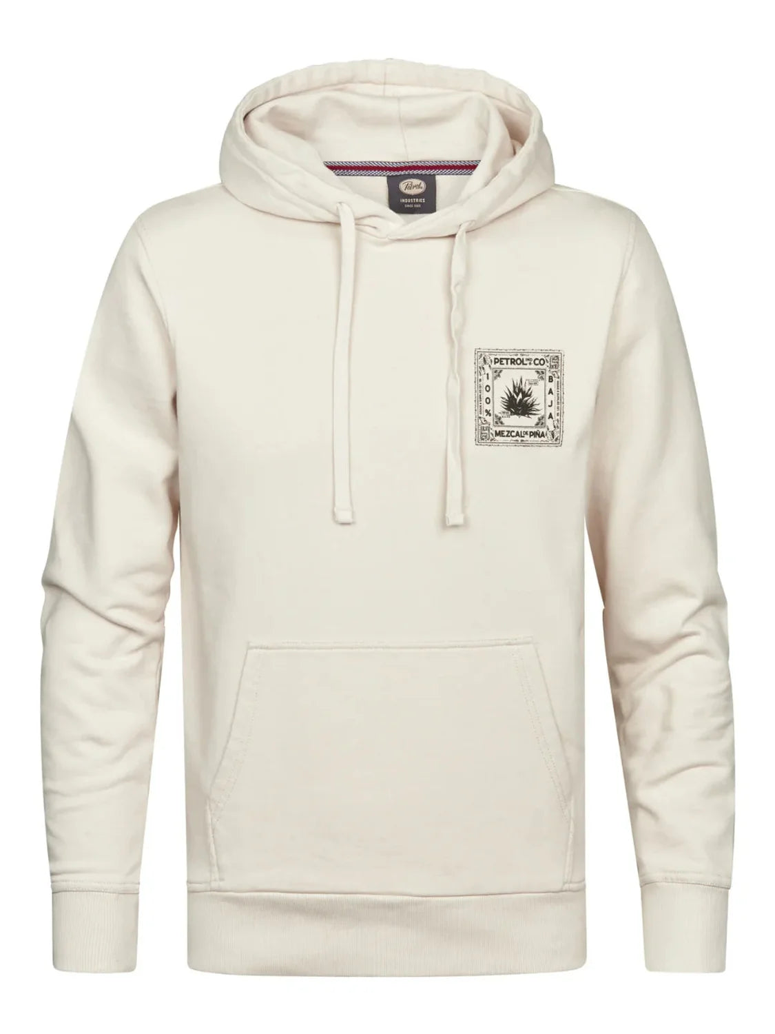 Sudadera Capucha Petrol Industries Mezcal Crudo | Bicos de Fío