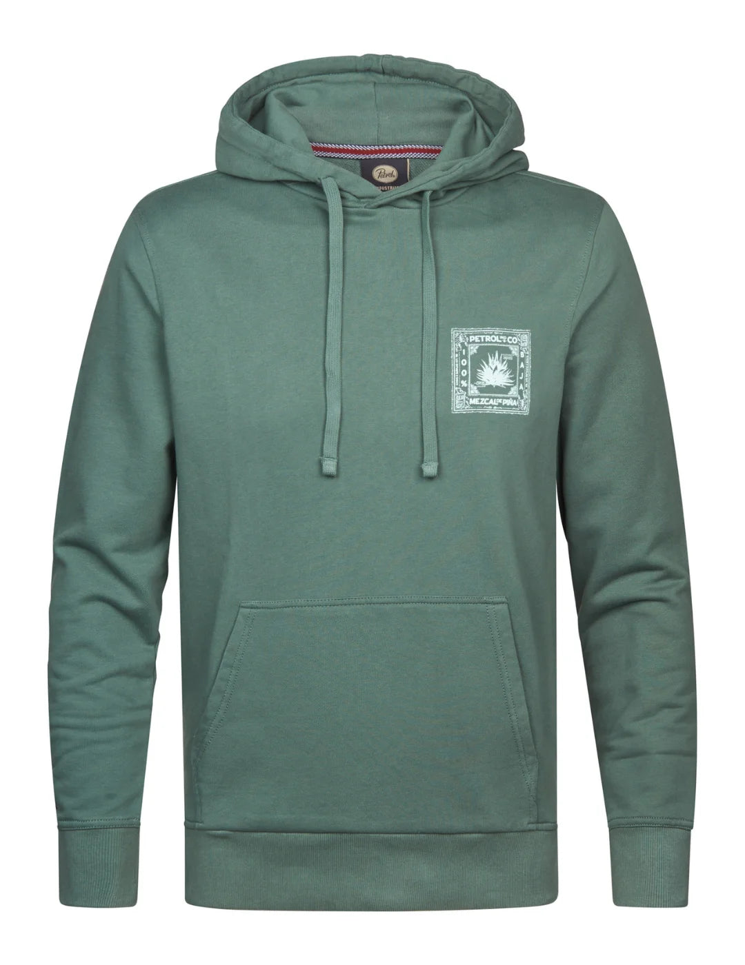 Sudadera Capucha Petrol Industries Mezcal Verde | Bicos de Fío