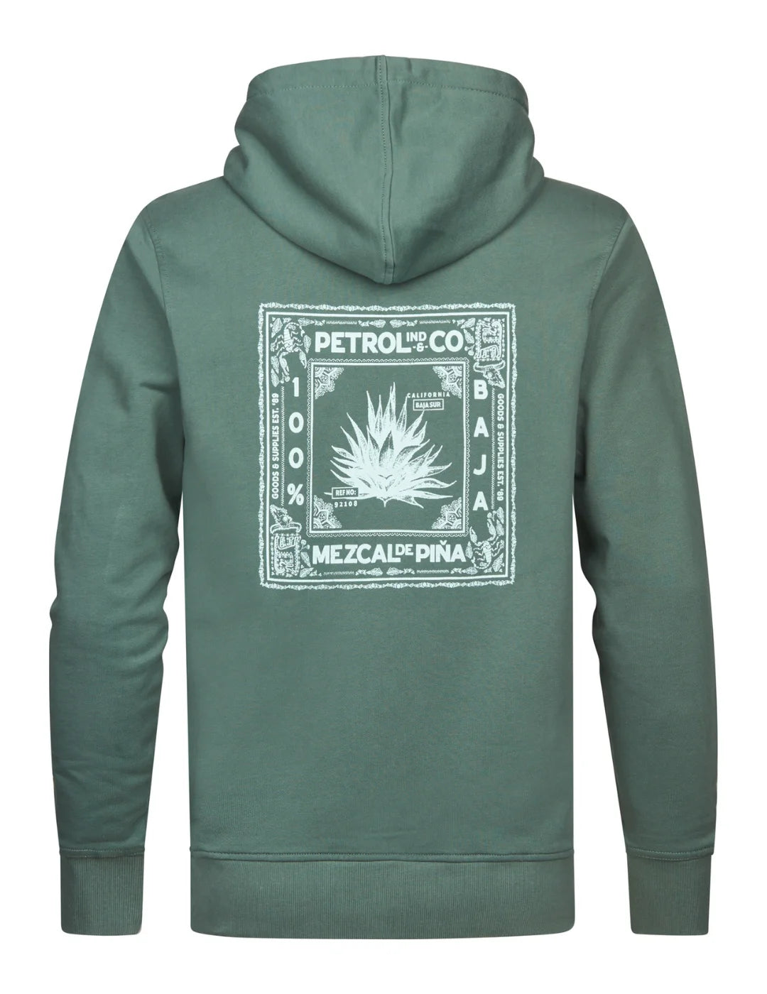 Sudadera Capucha Petrol Industries Mezcal Verde | Bicos de Fío