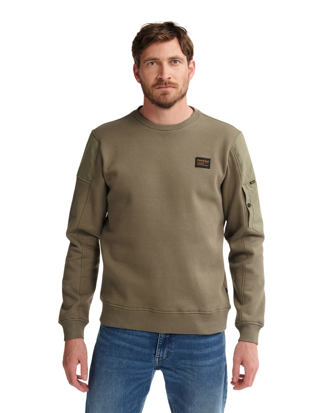 Sudadera Petrol Industries Pueblo Verde | Bicos de Fío