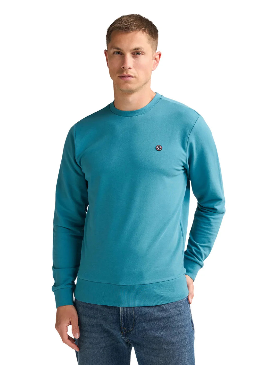 Sudadera Petrol Industries Seaviewpark Iron Blue | Bicos de Fío
