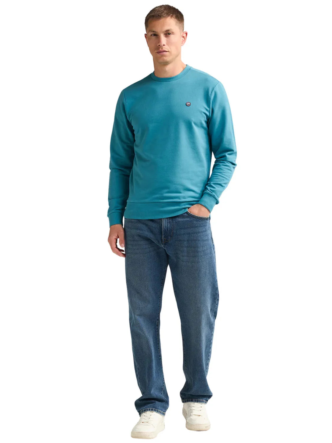 Sudadera Petrol Industries Seaviewpark Iron Blue | Bicos de Fío