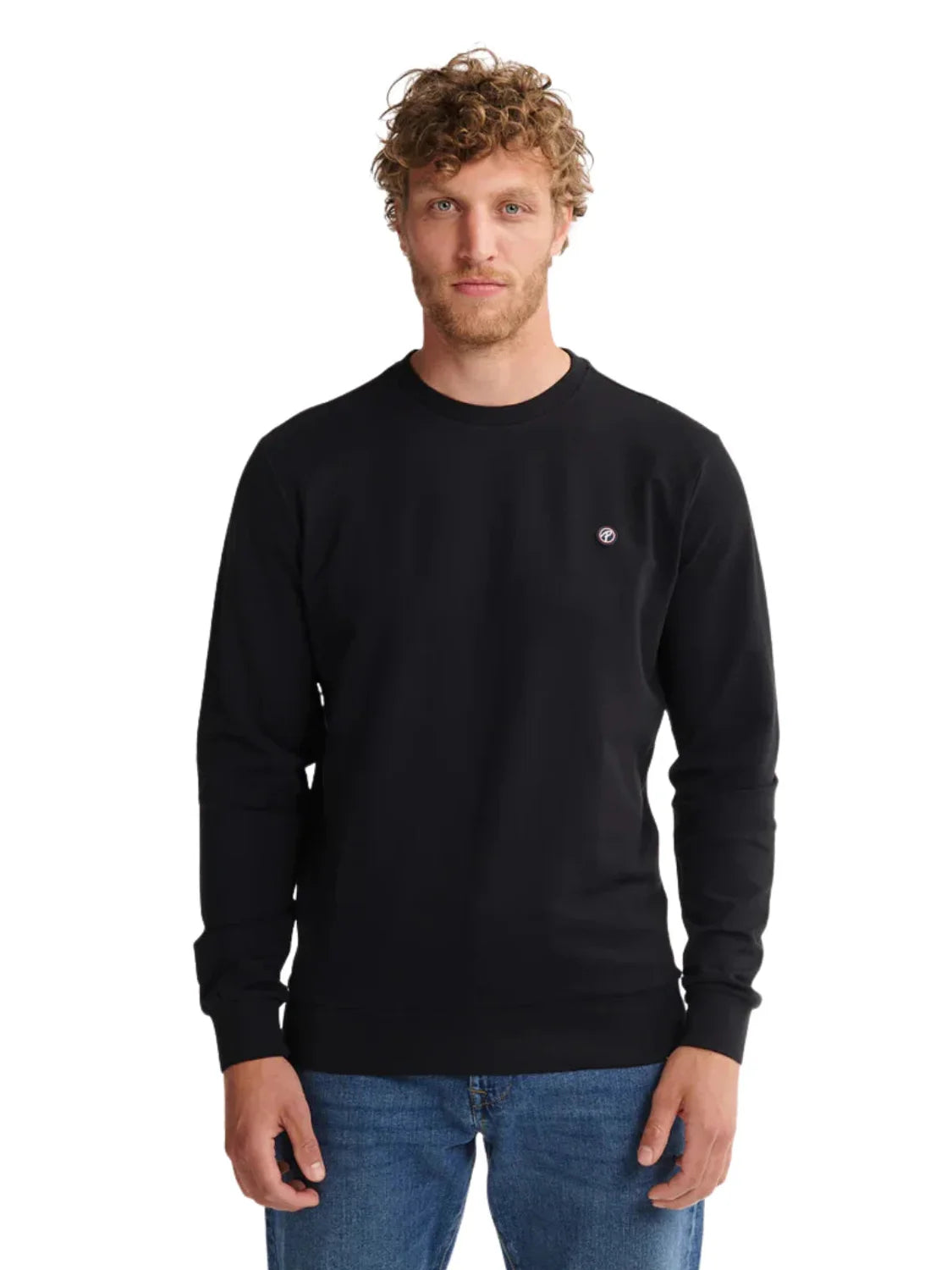Sudadera Petrol Industries Seaviewpark Negro | Bicos de Fío