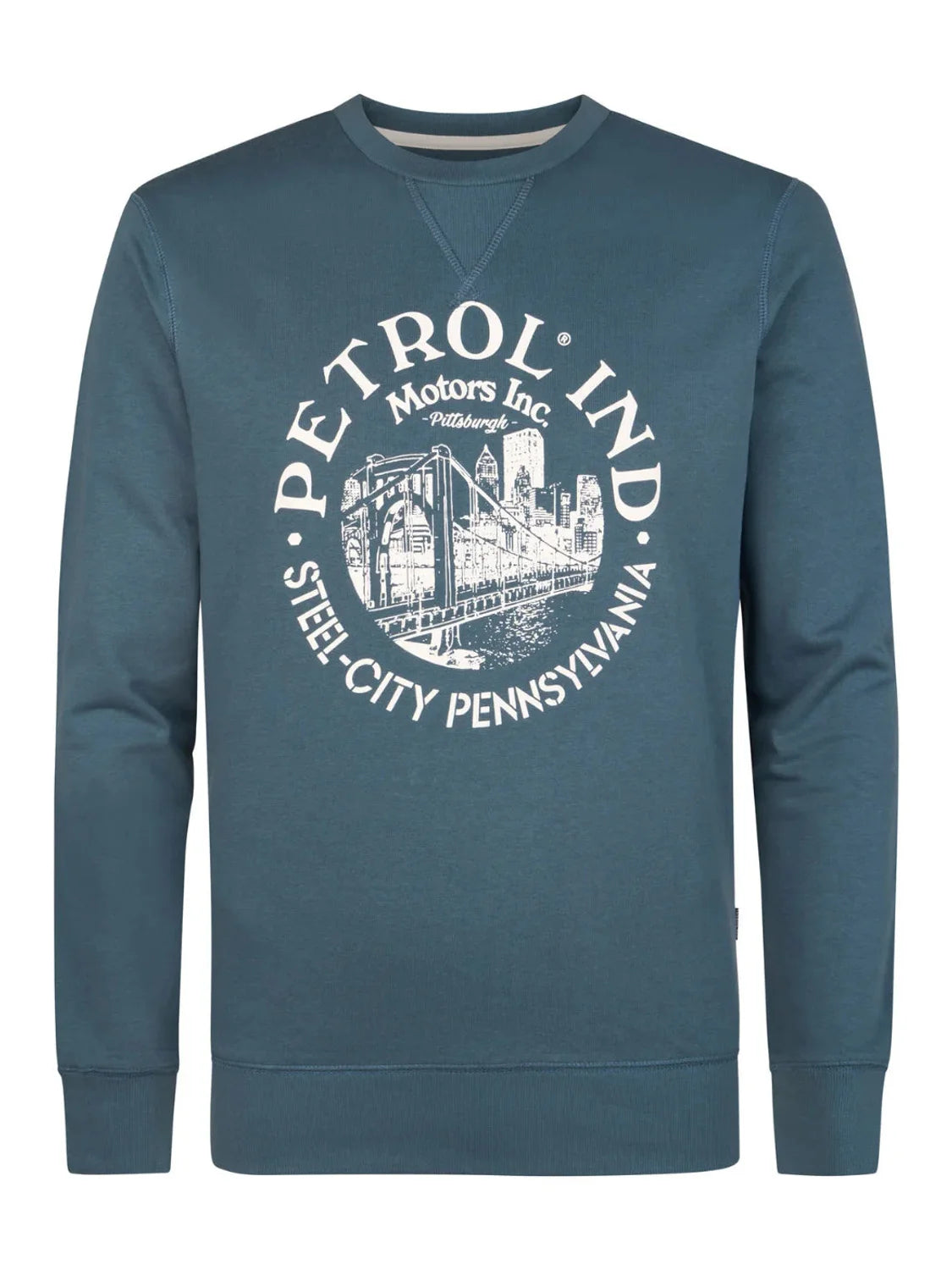 Sudadera Petrol Industries SWR864 Storm Blue | Bicos de Fío