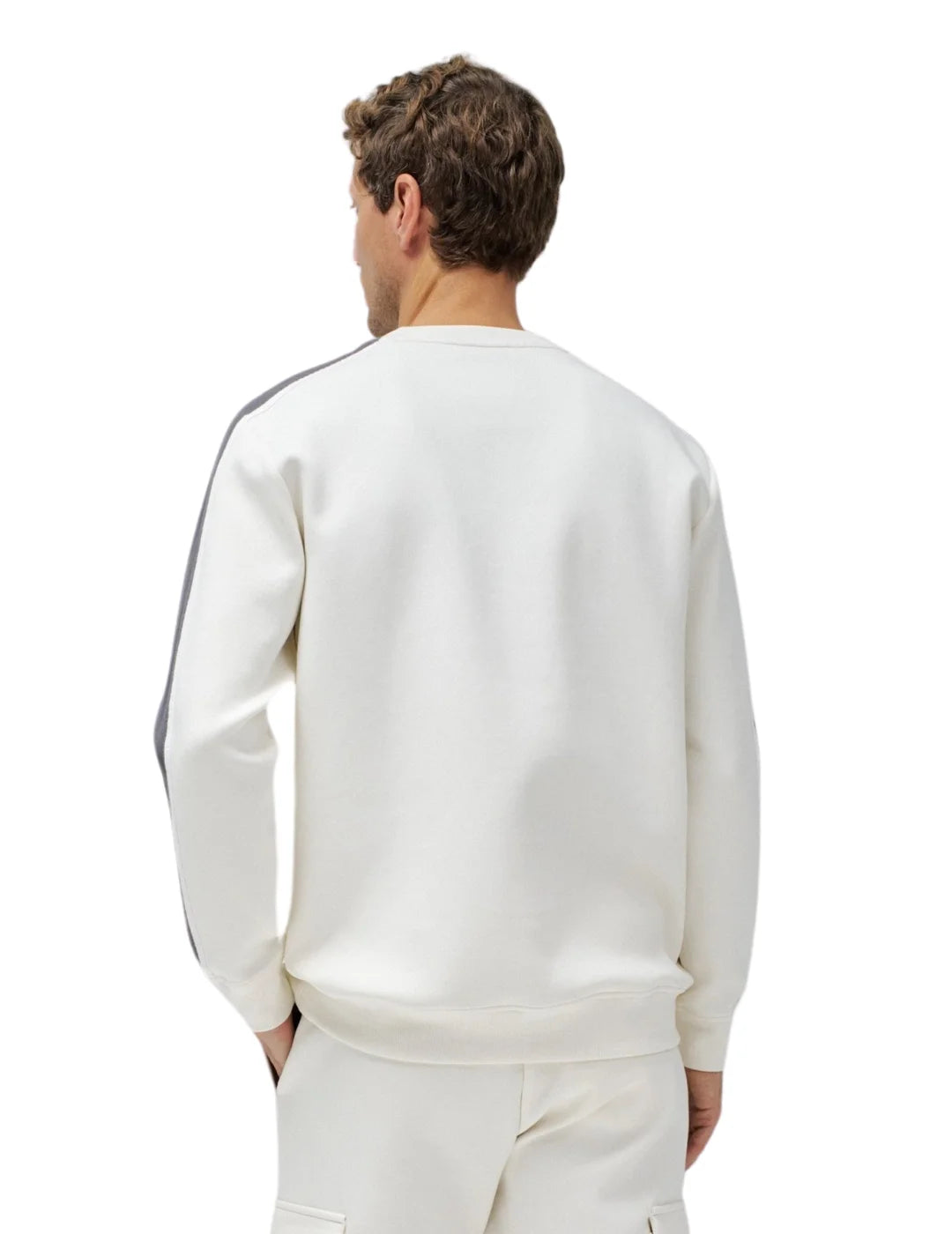 Sudadera Franja Lateral Salsa Jeans Arena | Bicos de Fío