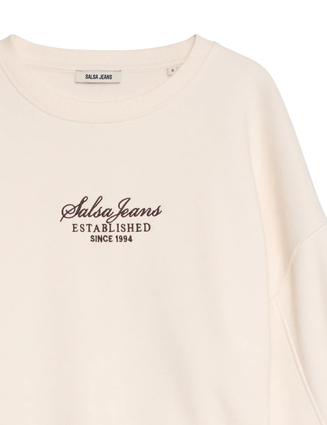 Sudadera Salsa Jeans Branding 1994 Arena | Bicos de Fío
