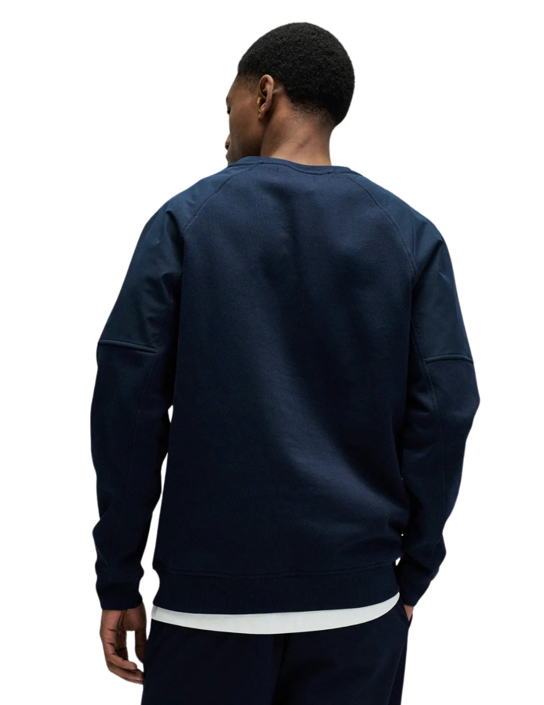 Sudadera Salsa Jeans Logo Cuadrado Azul Marino | Bicos de Fío