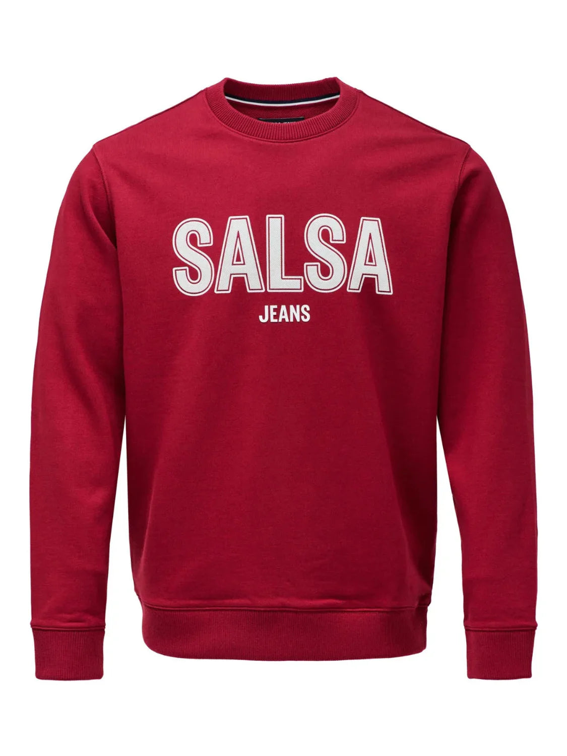 Sudadera French Terry Salsa Jeans Rojo | Bicos de Fío
