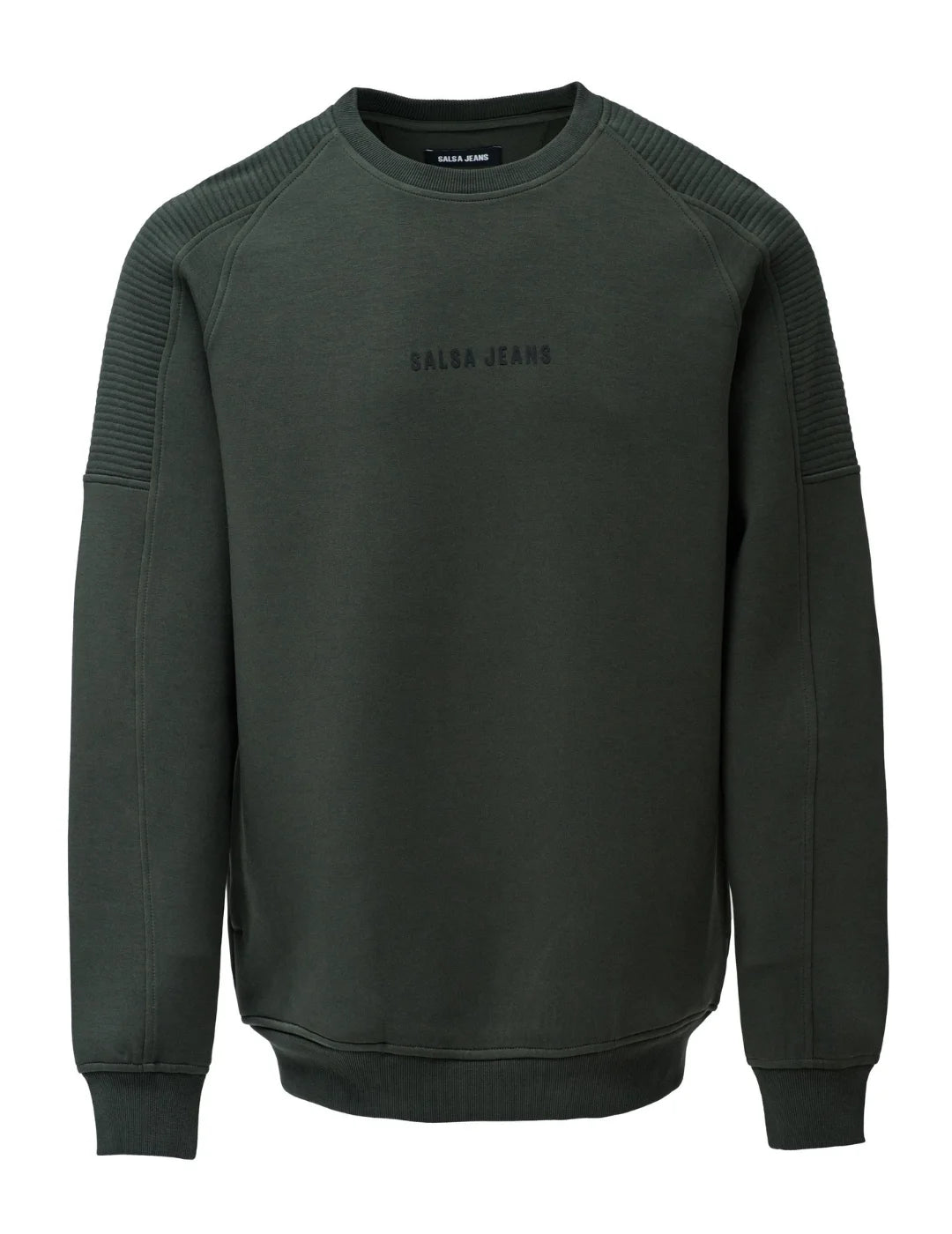 Sudadera Salsa Jeans Small Logo Verde | Bicos de Fío