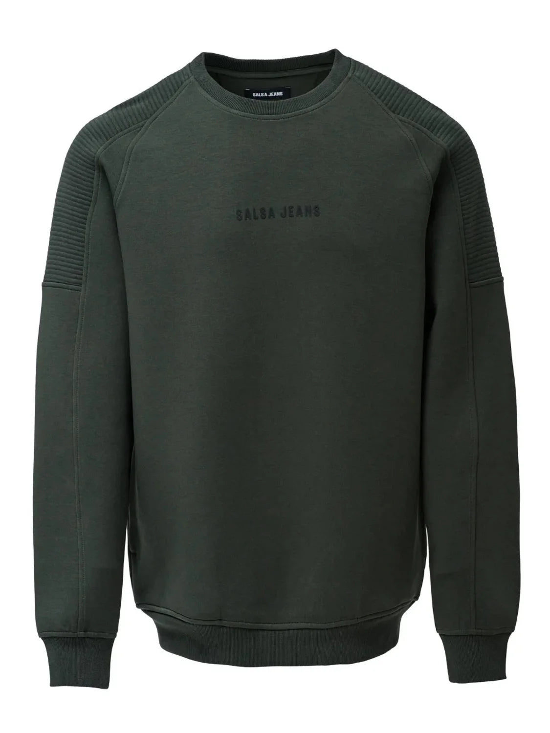 Sudadera Salsa Jeans Small Logo Verde | Bicos de Fío
