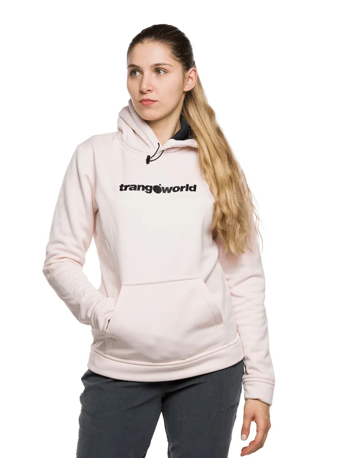 Sudadera Trangoworld Poppi Rosa | Bicos de Fío