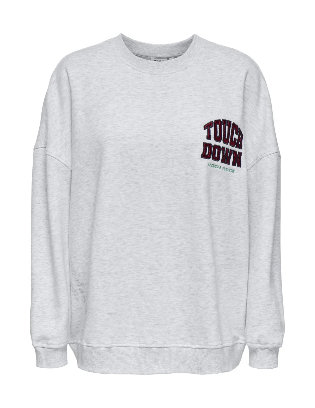 Sudadera ONLY Rillo Gris | Bicos de Fío