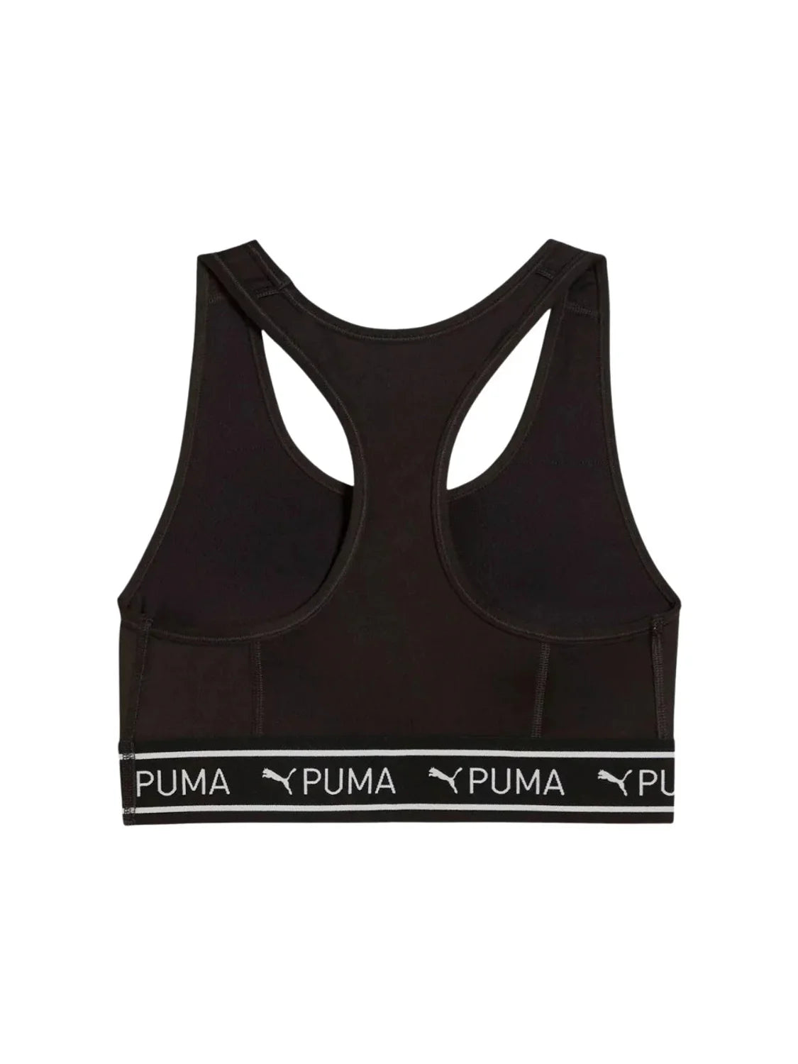 Sujetador Deportivo PUMA 4Keeps Elastic Negro | Bicos de Fío