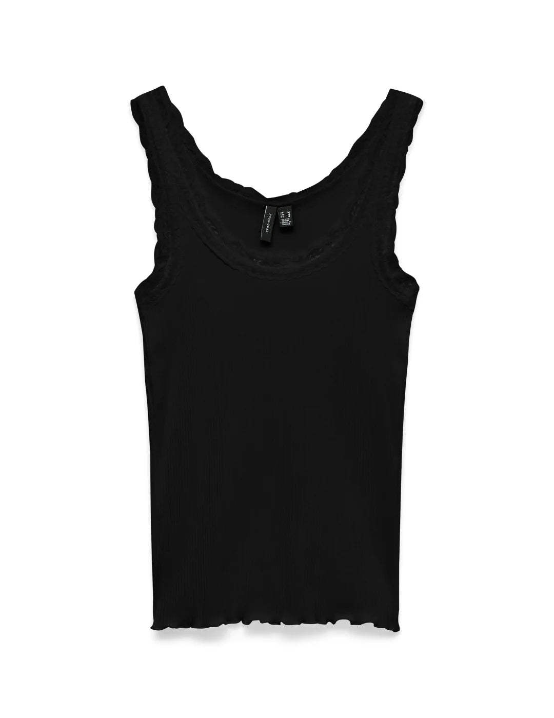 Top Tirantes Vero Moda Nana Negro | Bicos de Fío