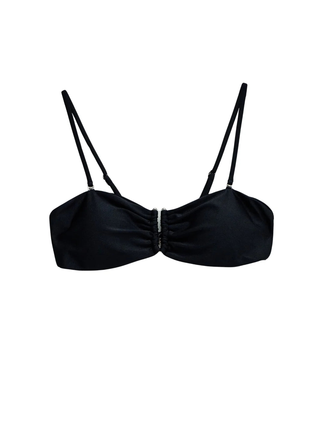Top Bikini Salsa Jeans Negro | Bicos de Fío