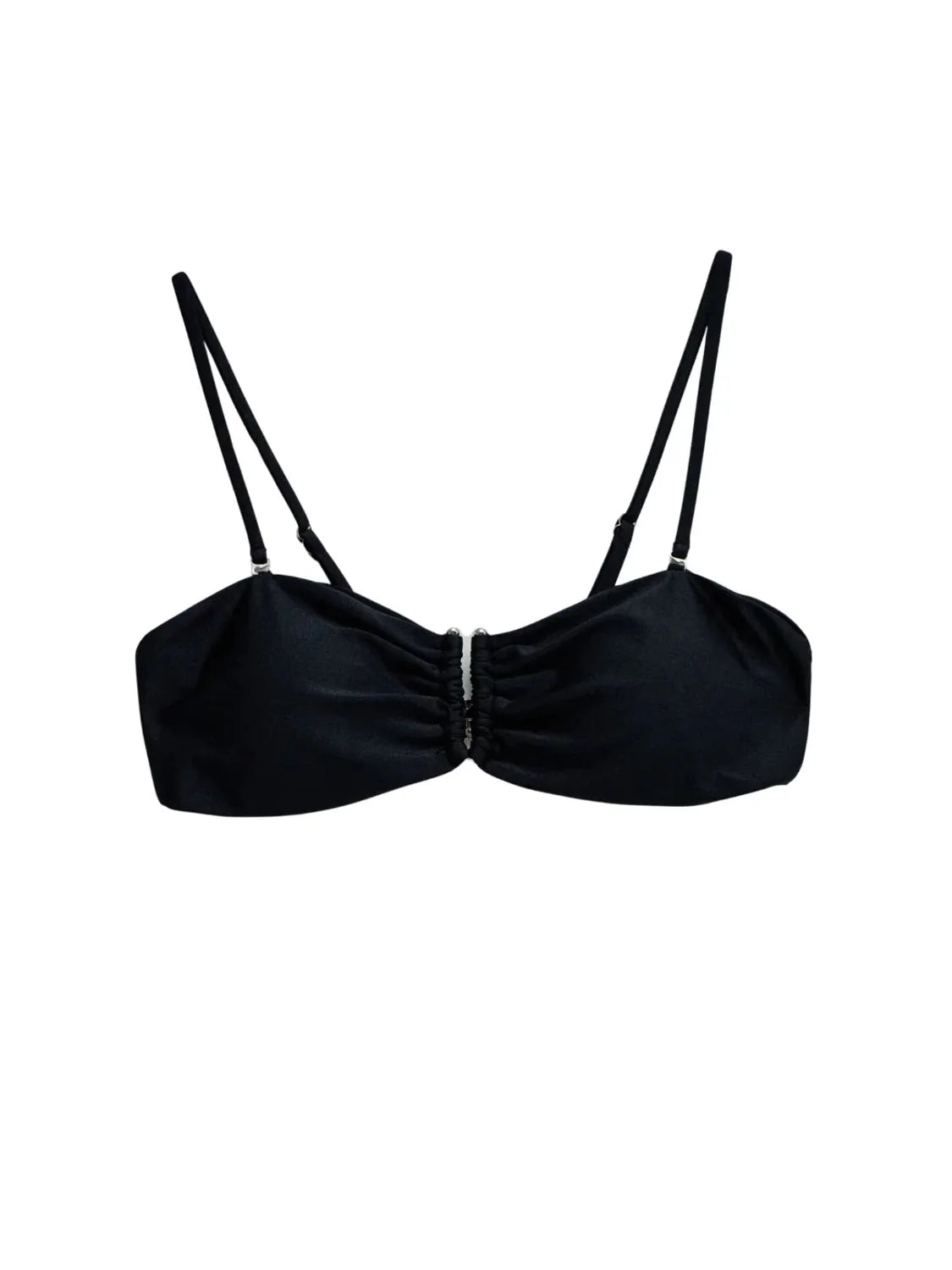 Top Bikini Salsa Jeans Negro | Bicos de Fío