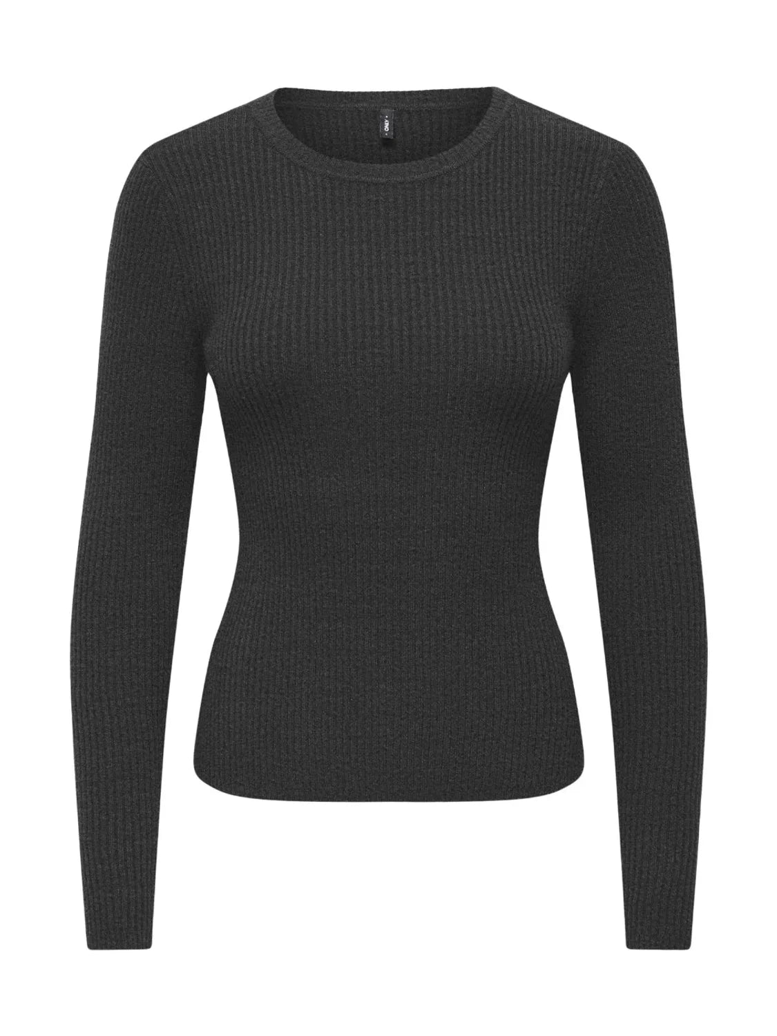 Suéter ONLY Ibi Gris Oscuro | Bicos de Fío