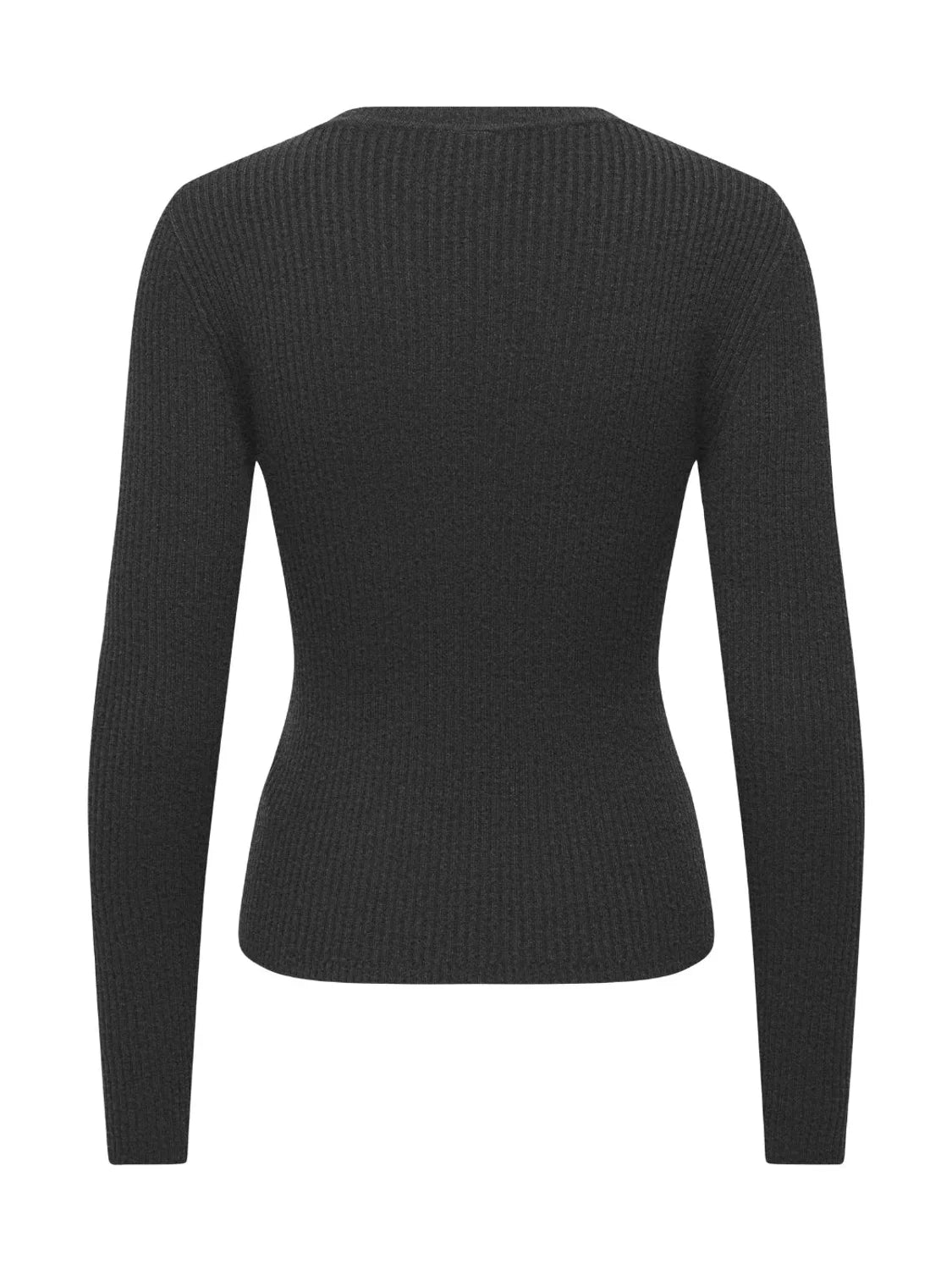 Suéter ONLY Ibi Gris Oscuro | Bicos de Fío