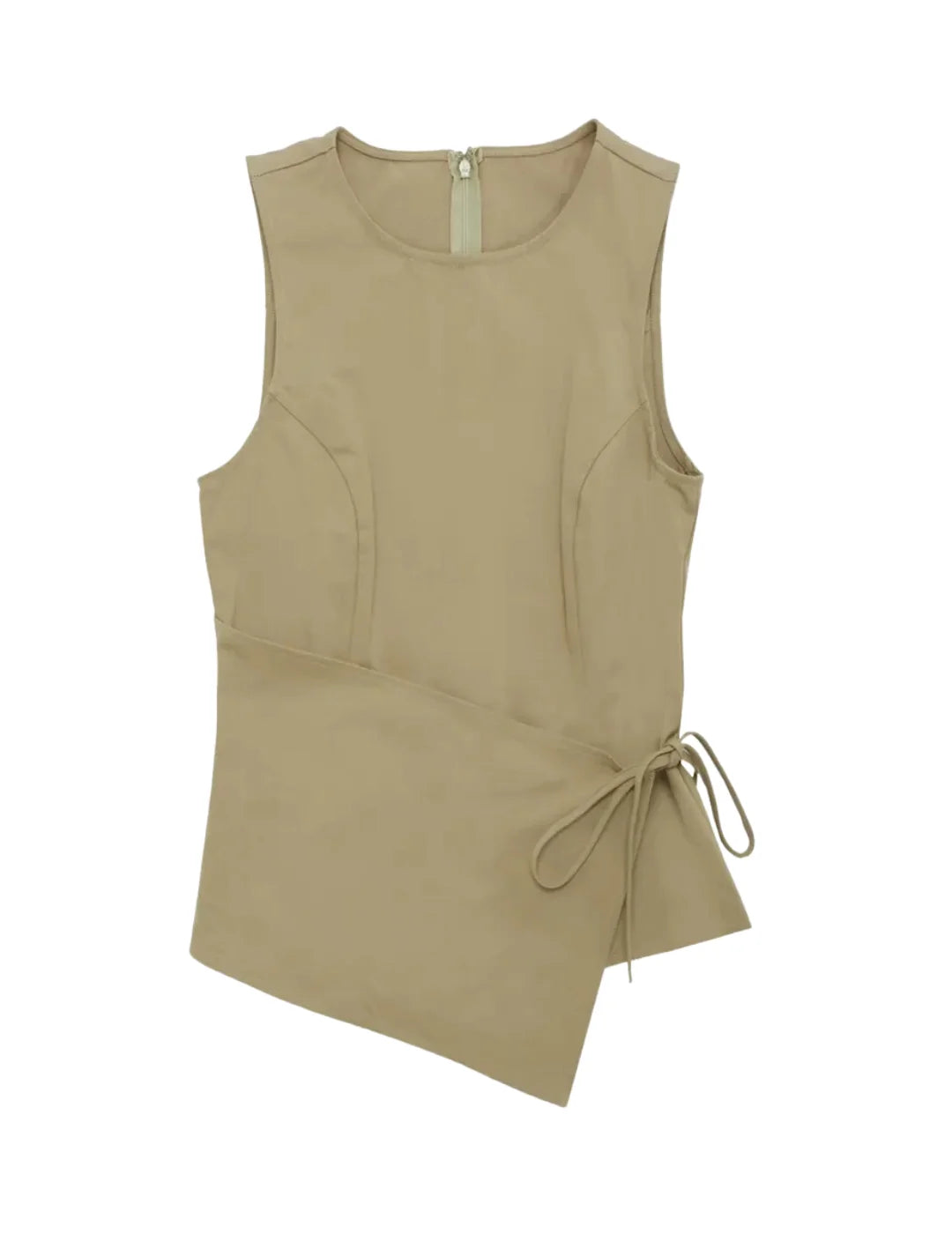 Top Envuelto BALMOHK Beige