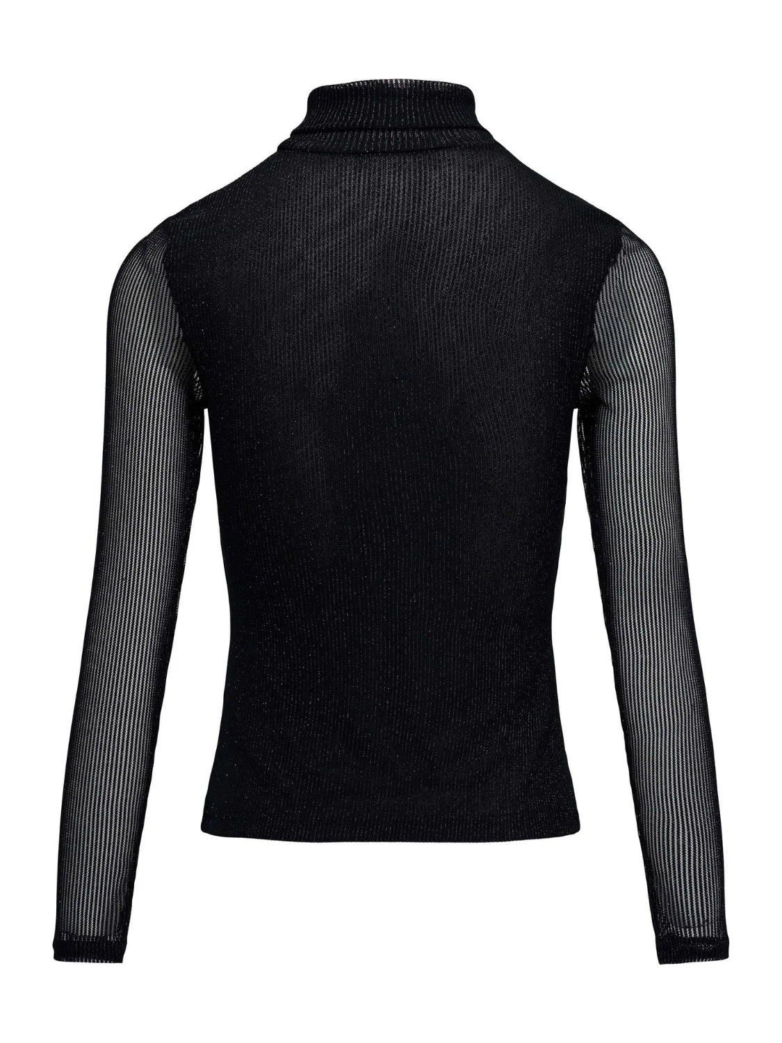 Top Lurex Transparencias Salsa Jeans Negro | Bicos de Fío