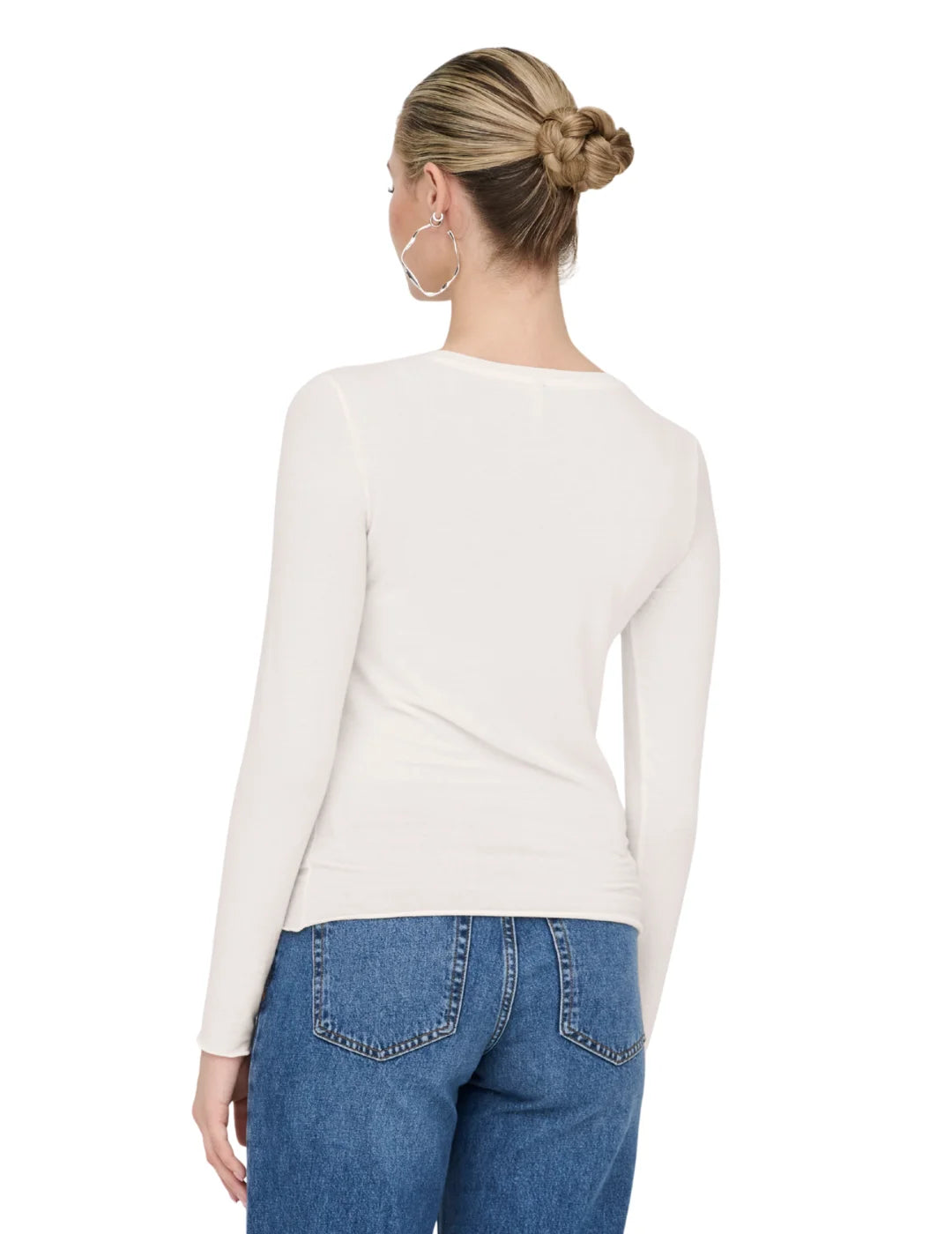 Top ONLY Virro Blanco | Bicos de Fío