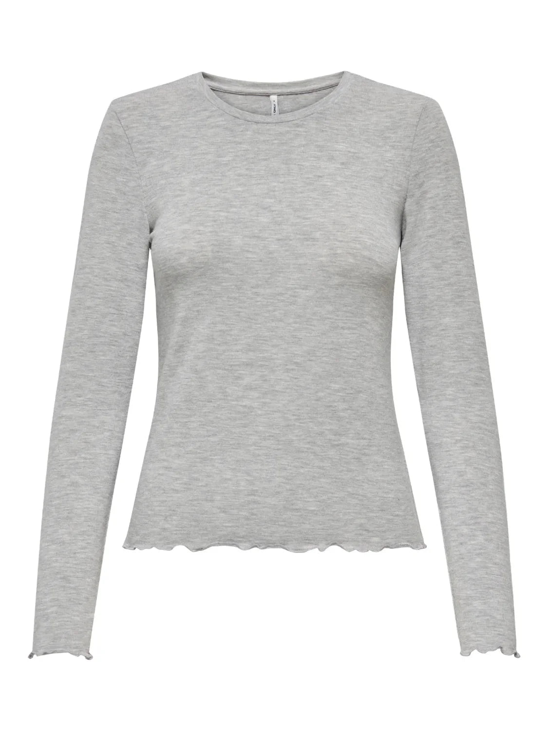 Top ONLY Virro Gris | Bicos de Fío