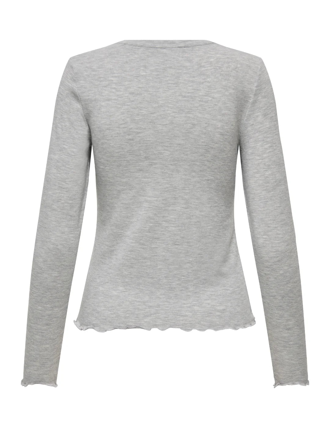 Top ONLY Virro Gris | Bicos de Fío