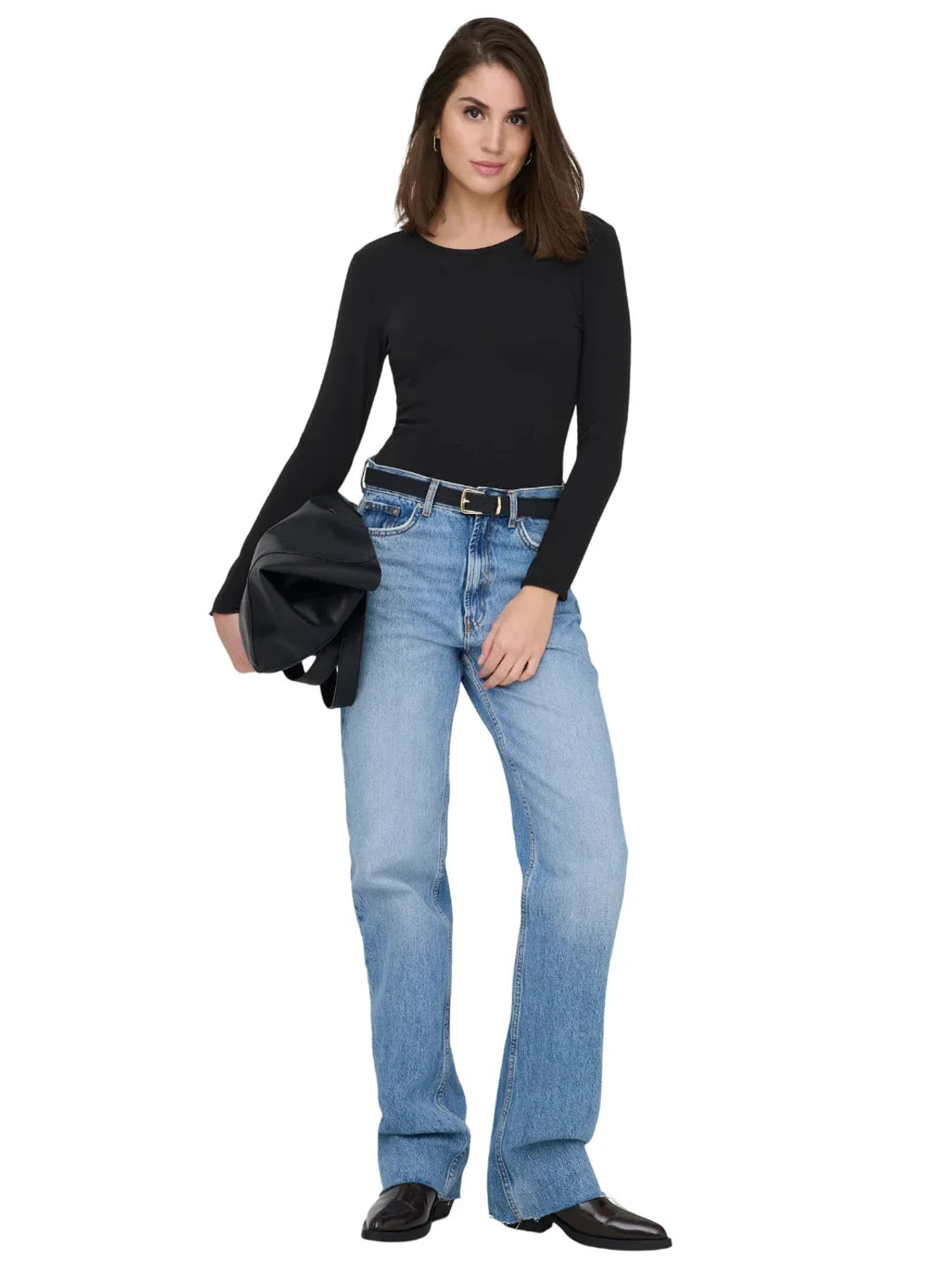 Top ONLY Virro Negro | Bicos de Fío