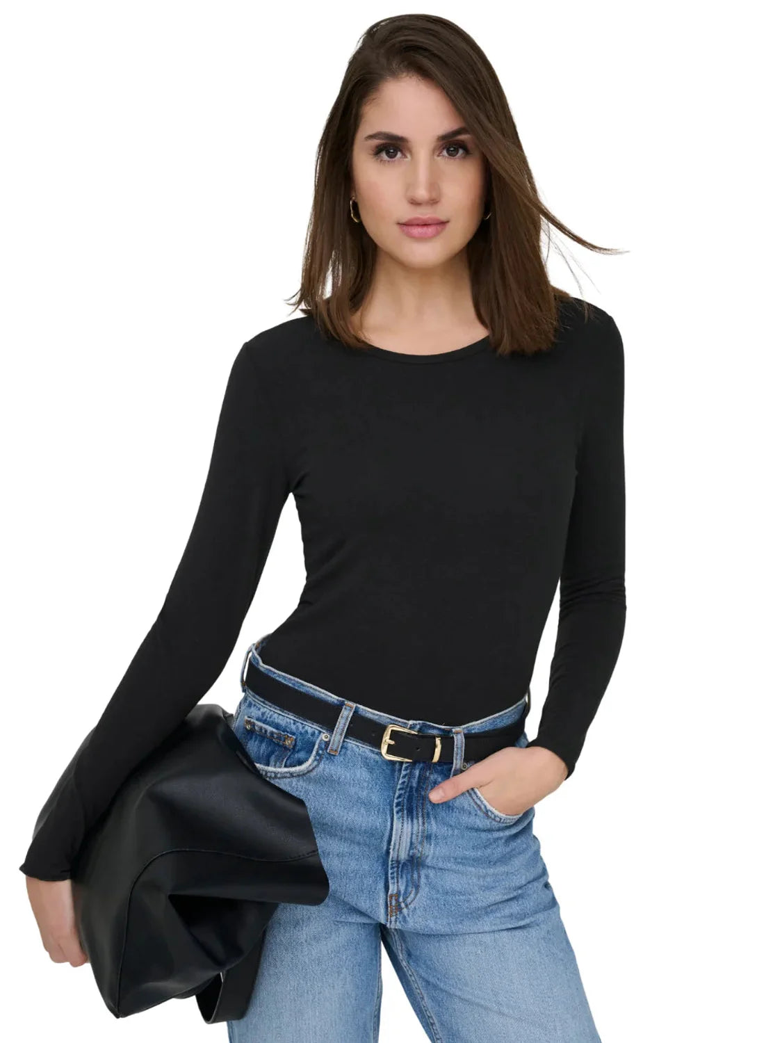 Top ONLY Virro Negro | Bicos de Fío