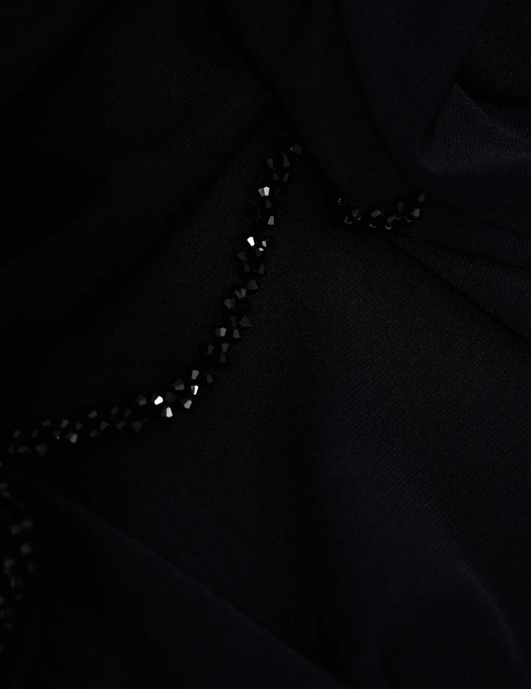 Top Transparencias Salsa Jeans Negro | Bicos de Fío