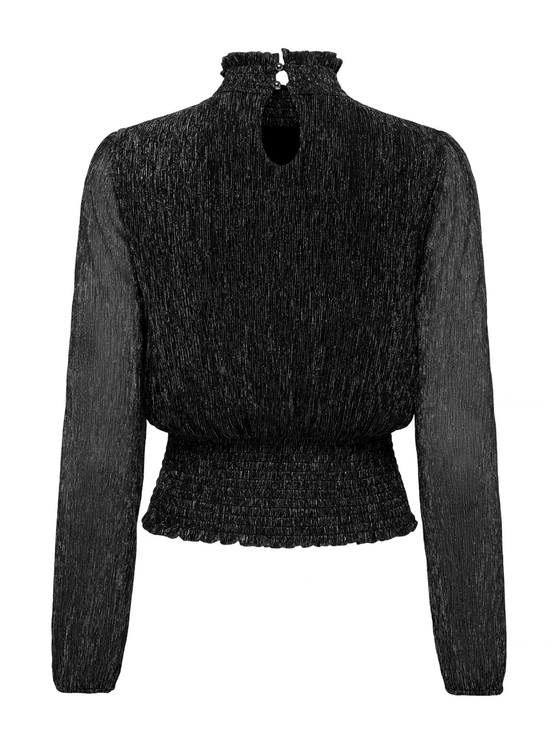 Top ONLY Cami Glitter Negro | Bicos de Fío