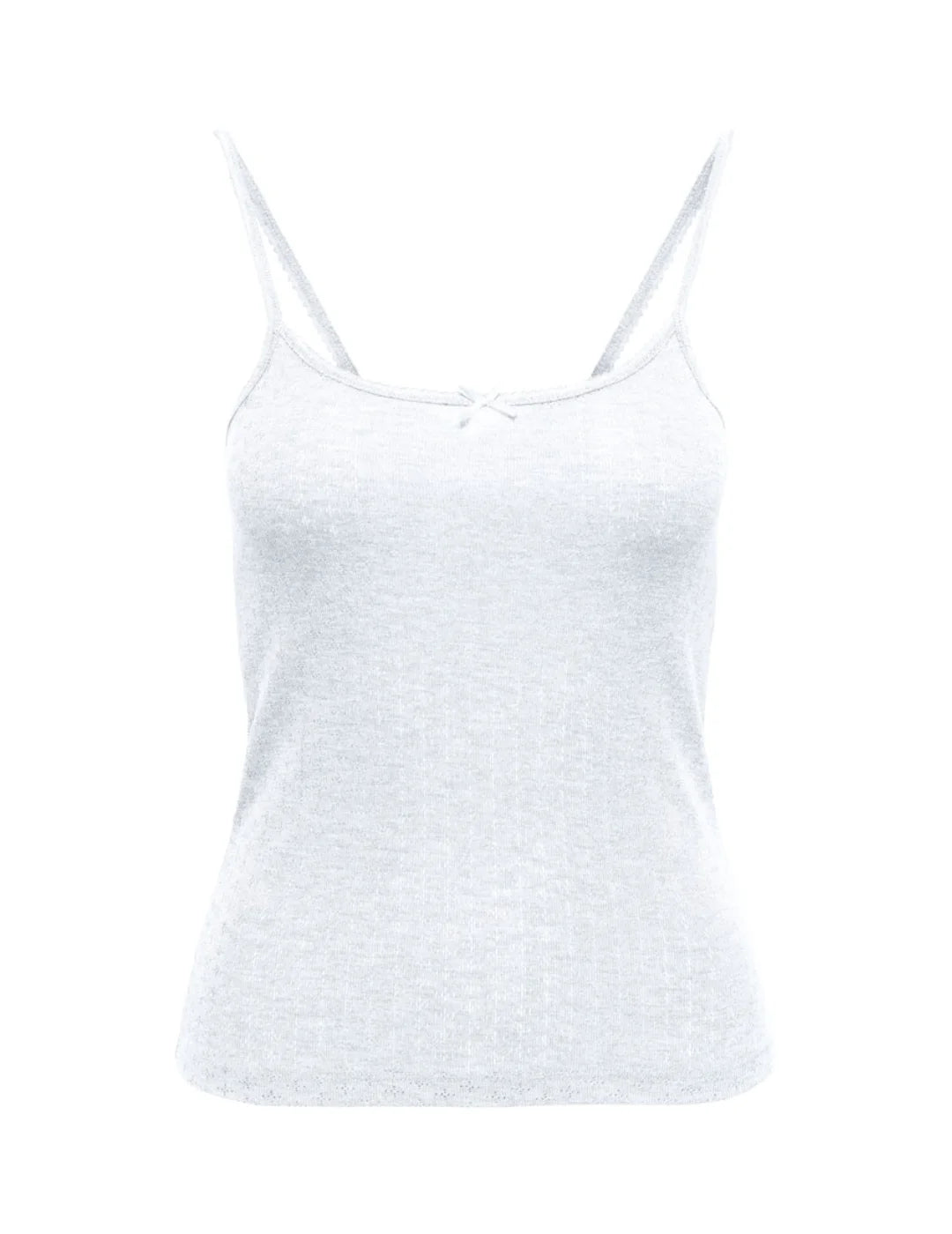 Top Tirantes Lazo ONLY Kalli Blanco | Bicos de Fío