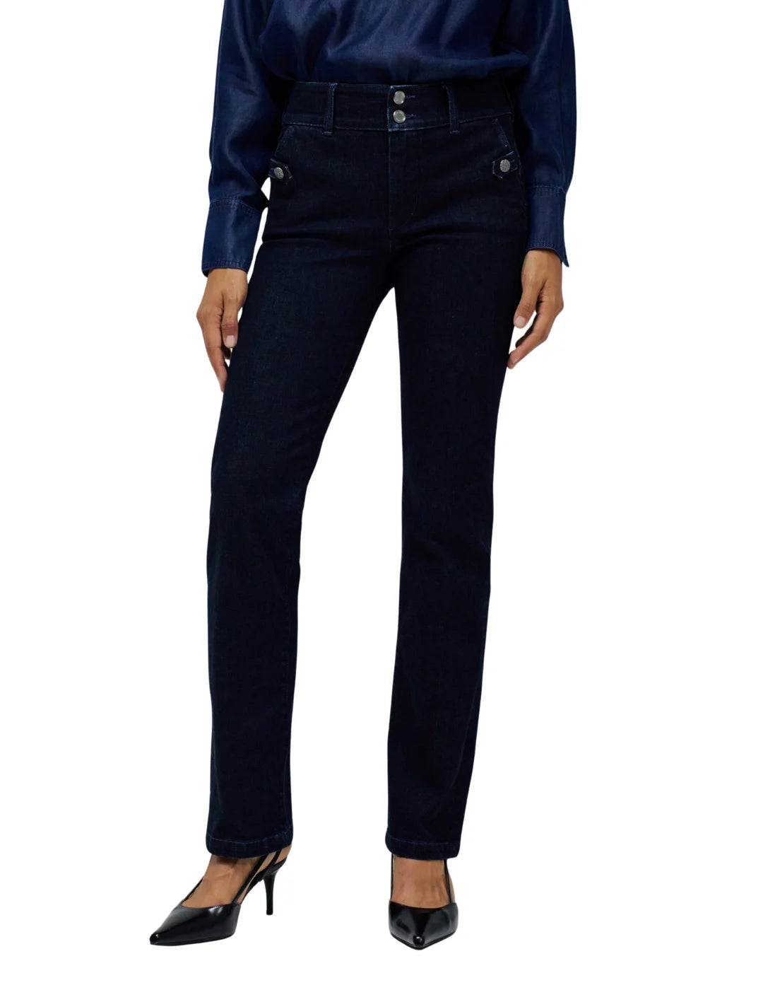 Vaqueros Chino Secret Salsa Jeans Azul Oscuro | Bicos de Fío