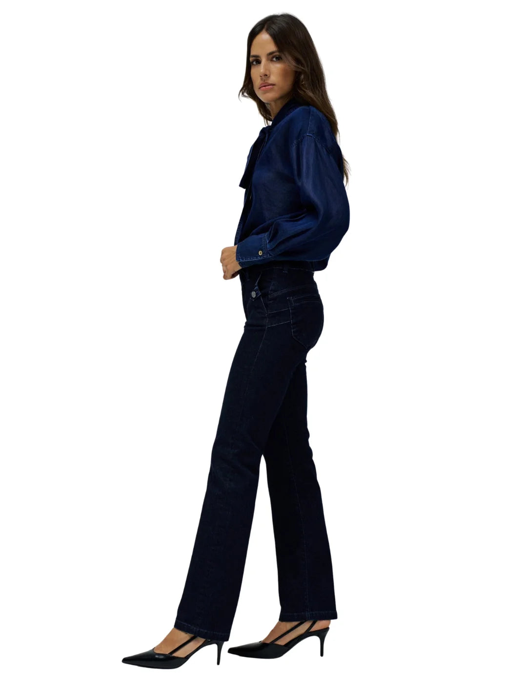 Vaqueros Chino Secret Salsa Jeans Azul Oscuro | Bicos de Fío