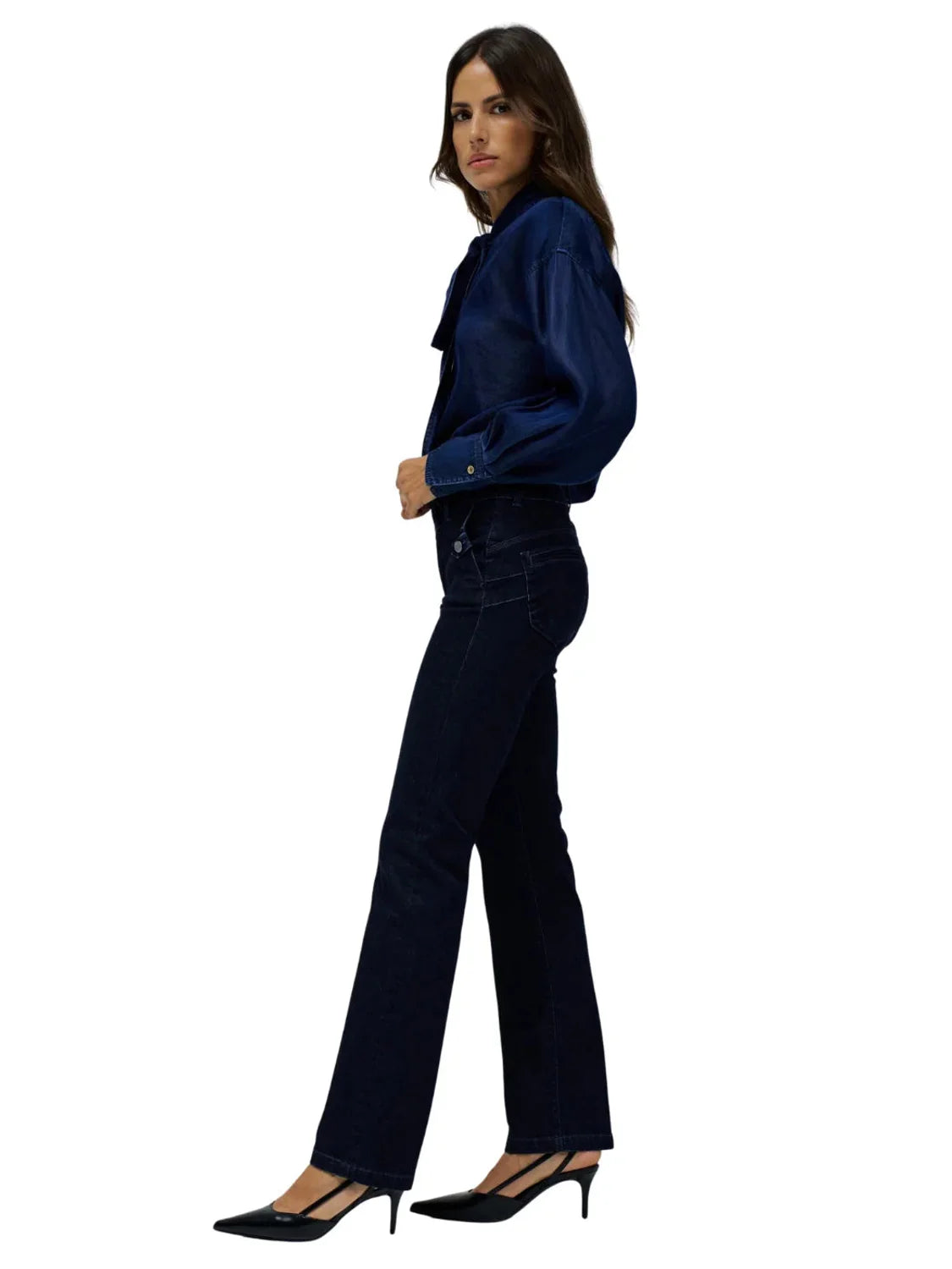 Vaqueros Chino Secret Salsa Jeans Azul Oscuro | Bicos de Fío