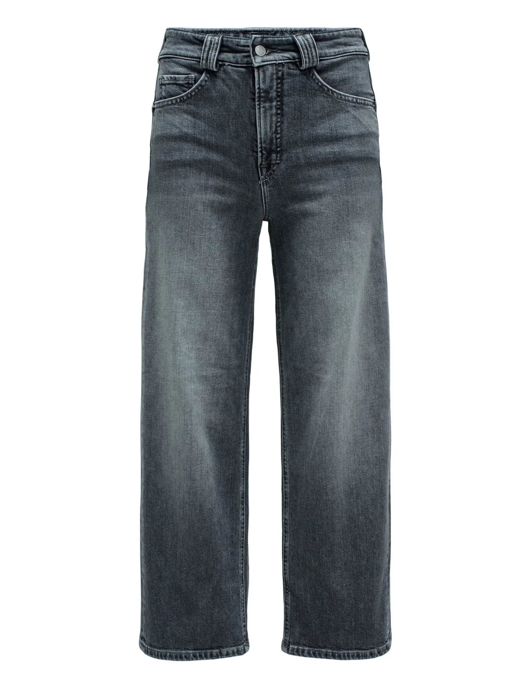 Vaqueros Faith Cropped Salsa Jeans Negro | Bicos de Fío