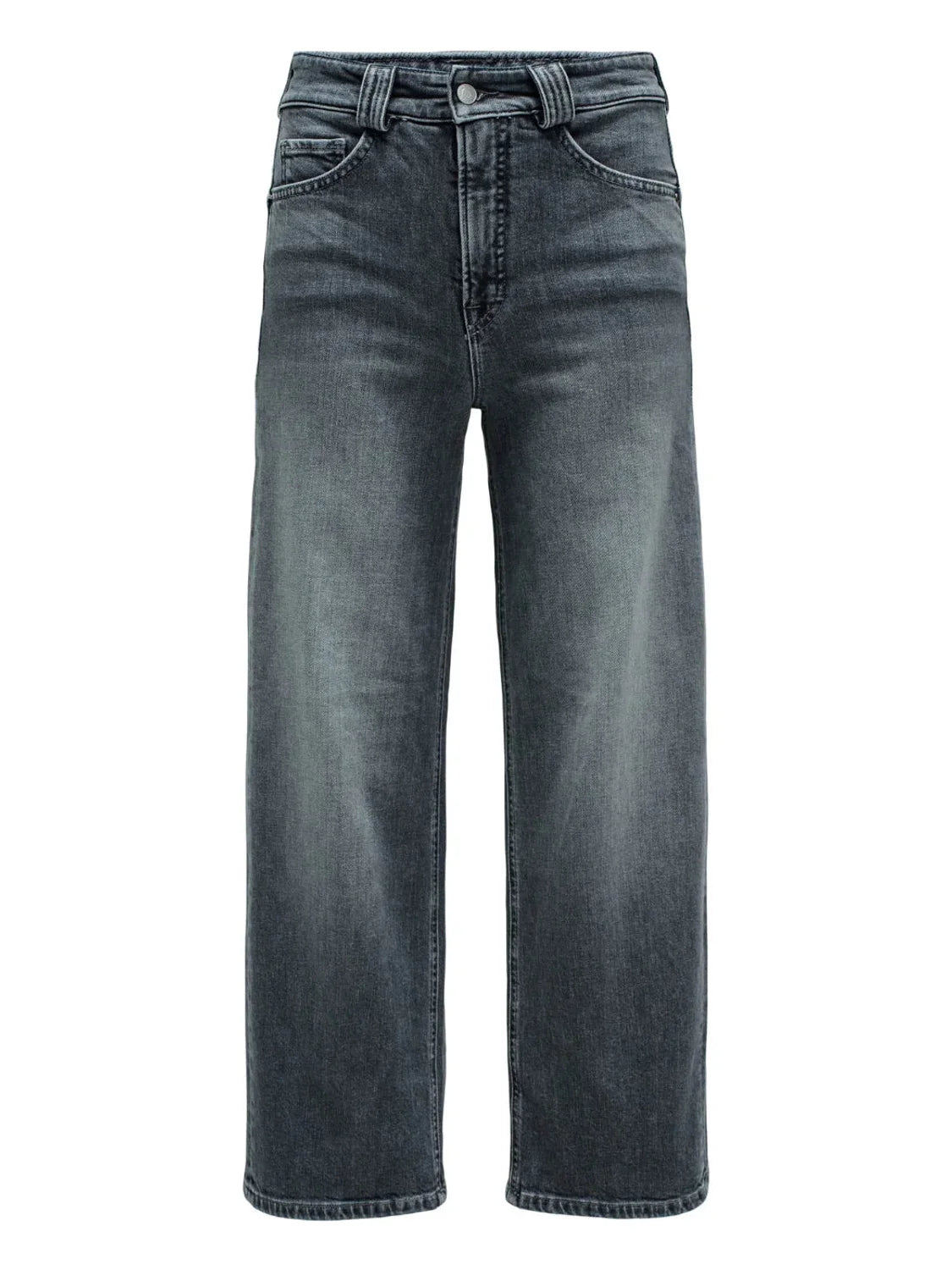 Vaqueros Faith Cropped Salsa Jeans Negro | Bicos de Fío