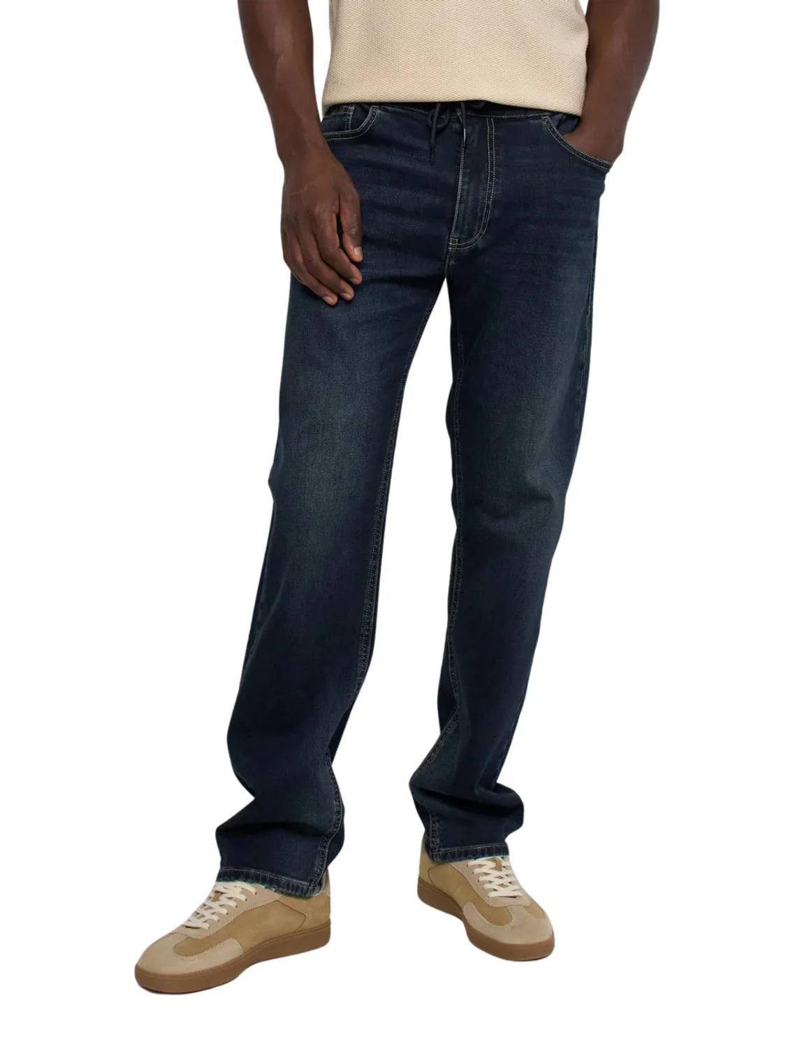 Vaqueros Jogger S-Activ Salsa Jeans Azul Oscuro | Bicos de Fío