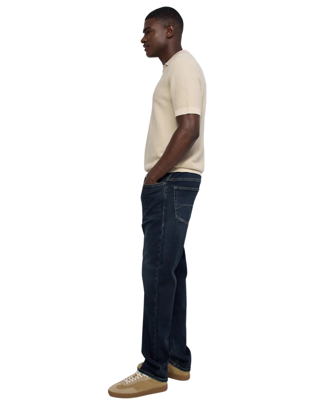 Vaqueros Jogger S-Activ Salsa Jeans Azul Oscuro | Bicos de Fío