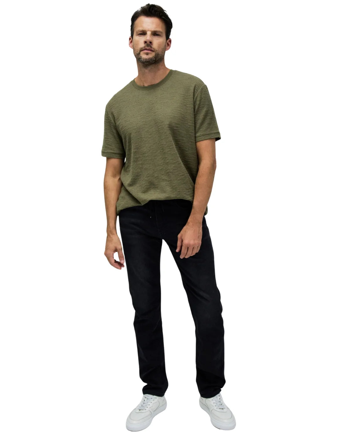 Vaqueros Jogger Salsa Jeans S-Activ Negro | Bicos de Fío