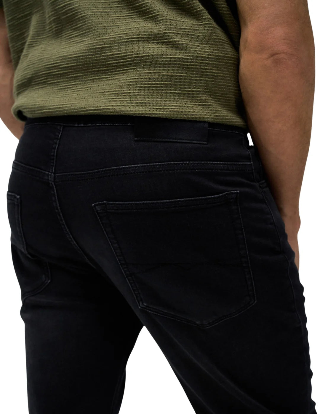 Vaqueros Jogger Salsa Jeans S-Activ Negro | Bicos de Fío