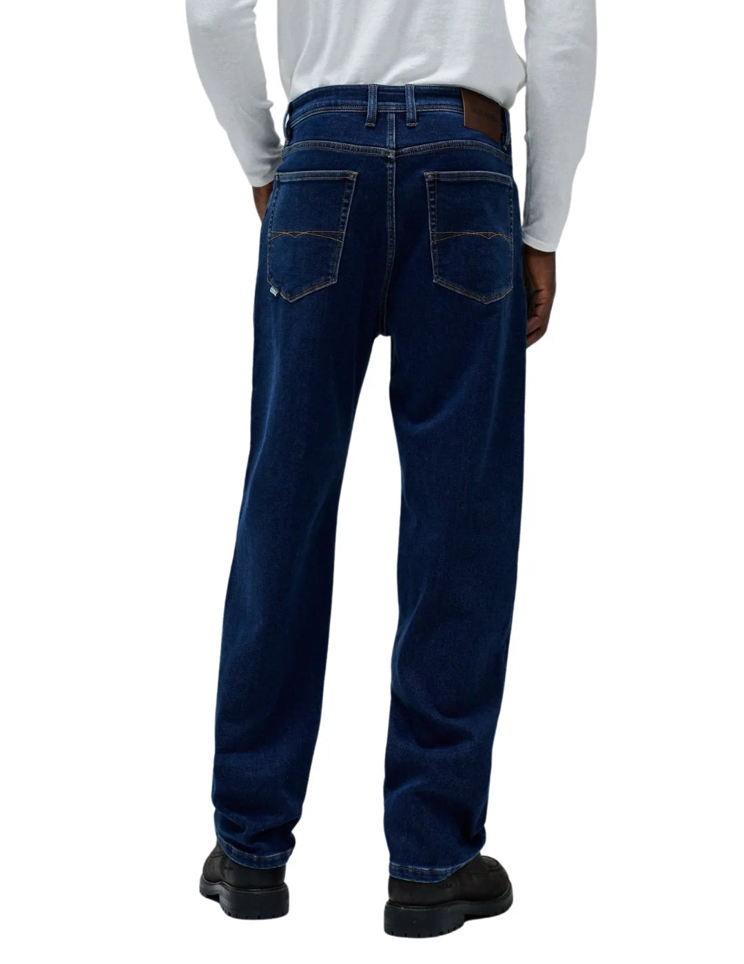 Vaqueros Loose Fit Salsa Jeans Azul Oscuro | Bicos de Fío