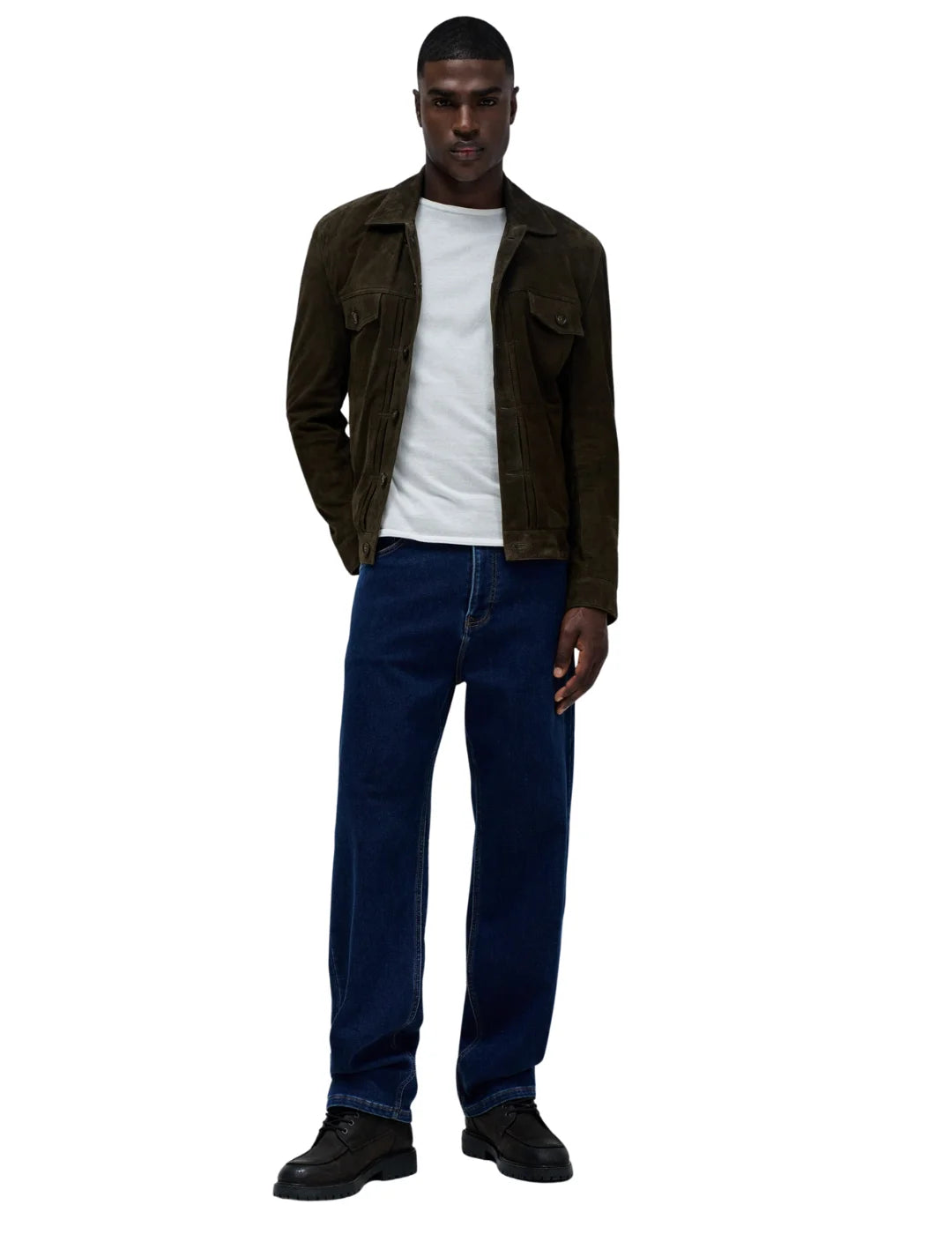 Vaqueros Loose Fit Salsa Jeans Azul Oscuro | Bicos de Fío