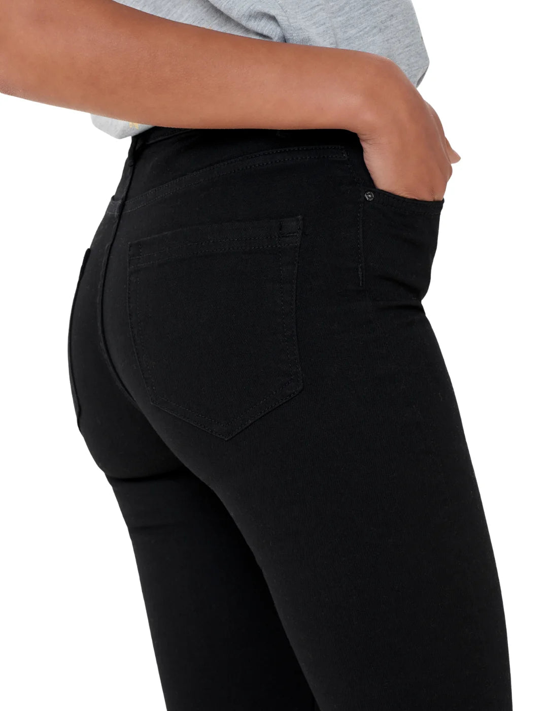 Vaqueros Skinny ONLY Blush REA2343 Negro | Bicos de Fío